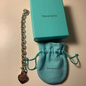 Tiffany & Co. Return to Tiffany Heart Tag Charm Bracelet